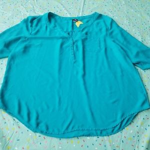 Torrid 3/4 sleeves blouse